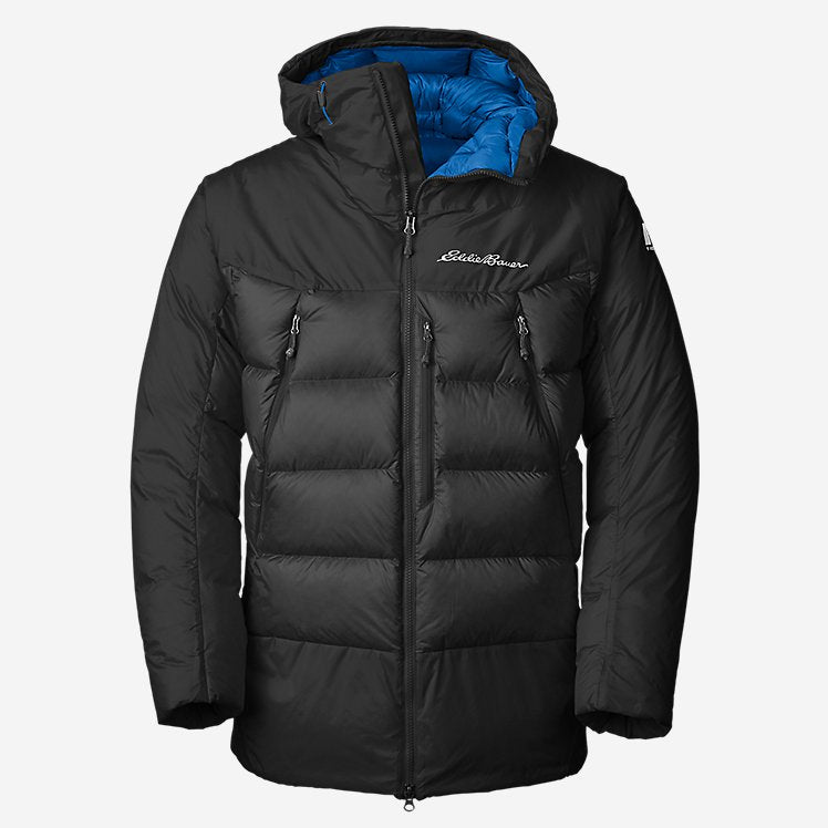 Eddie Bauer Men's Downclime Alpine Parka Jacket - Black