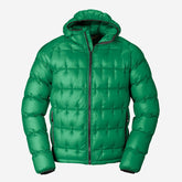 Eddie Bauer MacroTherm Hooded Down Jacket - Peak Green