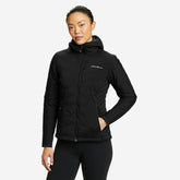 Eddie Bauer Women's IgniteLite Stretch Reversible Hooded Jacket - Black