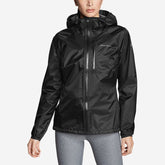 Eddie Bauer Women's BC Uplift Waterproof Rain Jacket - Black