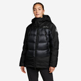 Eddie Bauer Women's Downclime Alpine Parka Jacket - Black