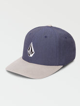 Volcom V-Full Stone XFit Men's Flexfit Hat Navy Combo