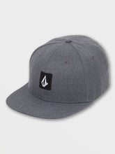 Volcom V Square Snapback 2 Men's Hat Charcoal Heather