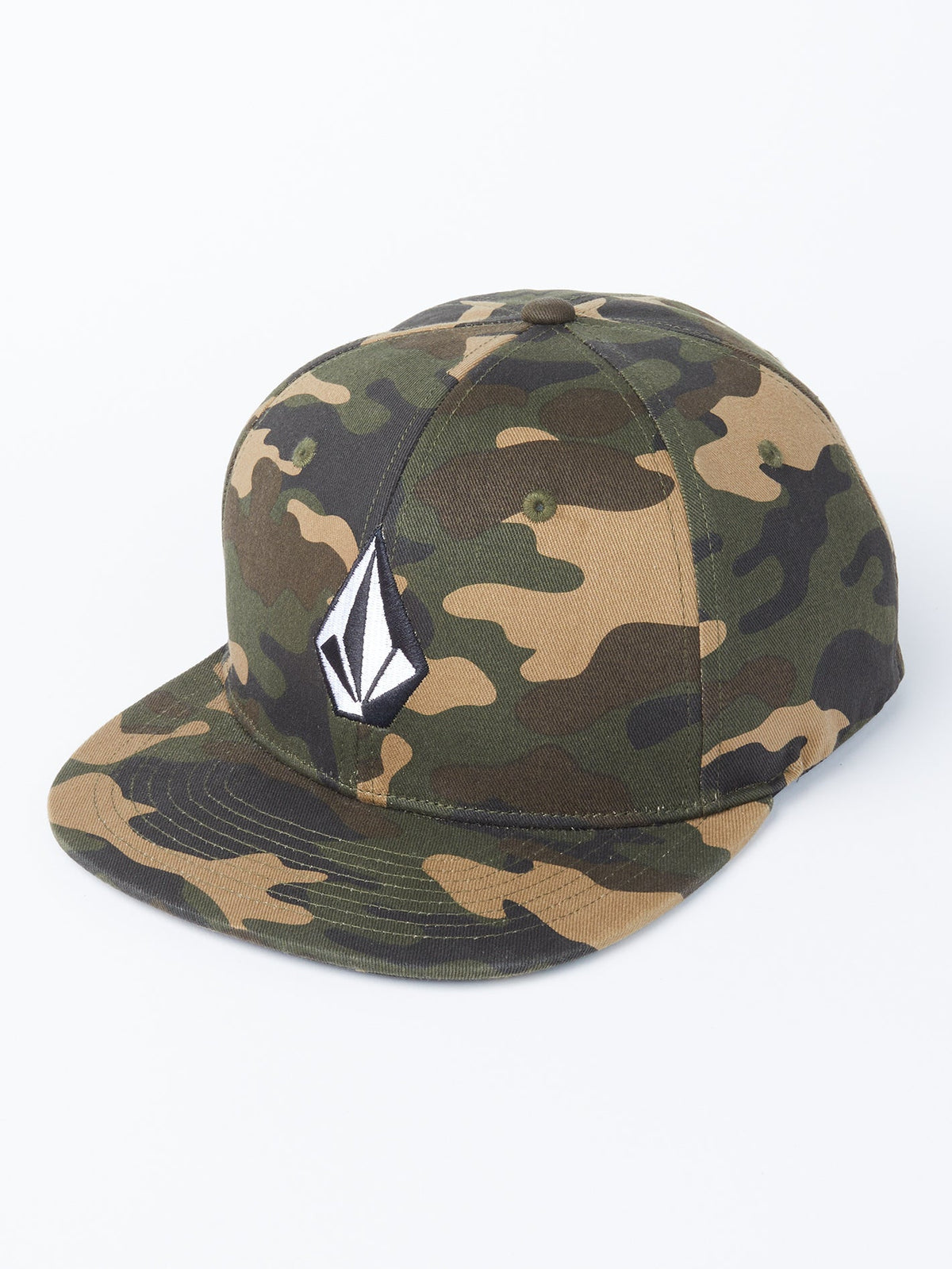 Volcom V Full Stone XFit Men's Flexfit Hat Camouflage