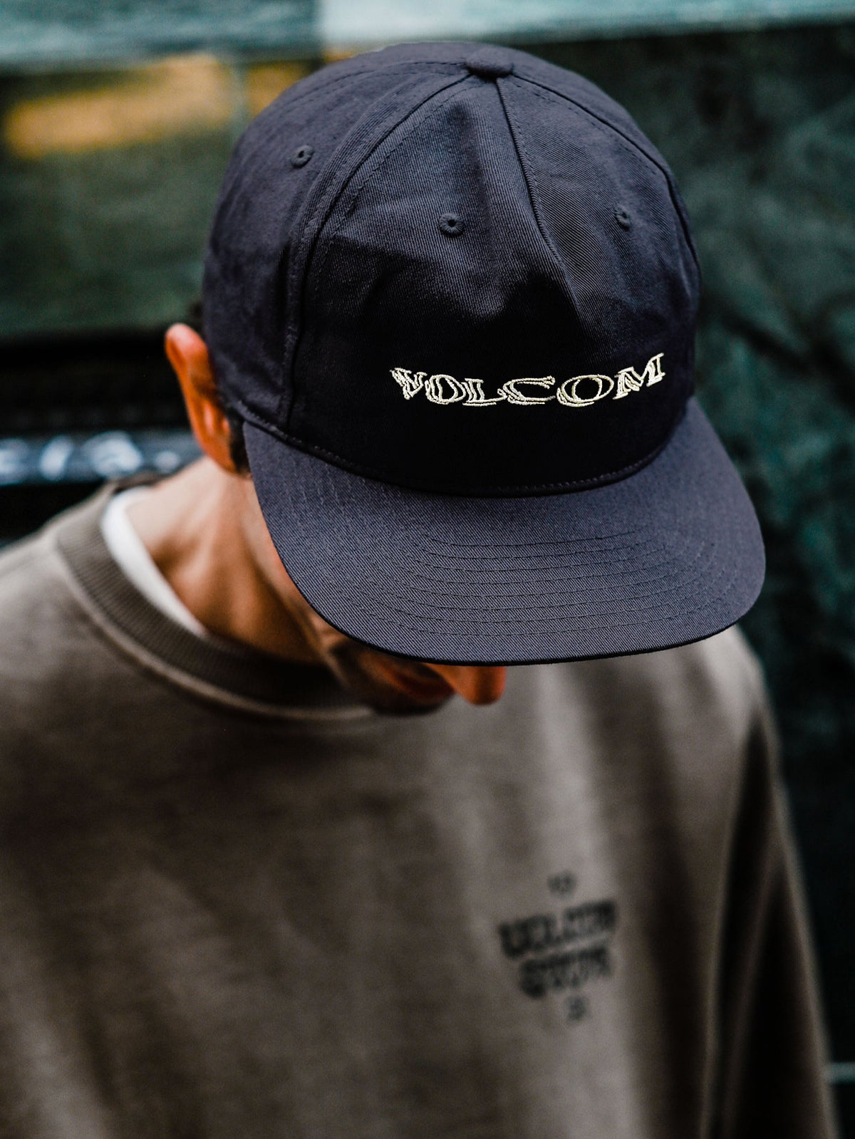 Volcom Volbaige Trucker Men's Hat Navy