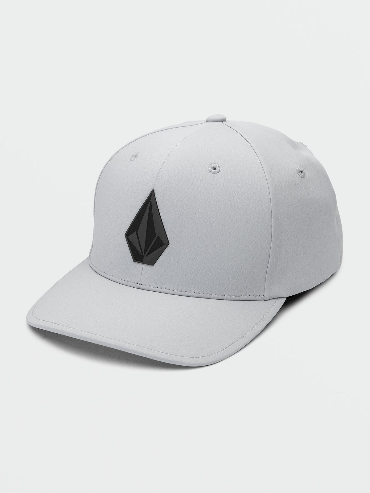 Volcom Stone Tech Flexfit Delta Men's Hat Tower Grey