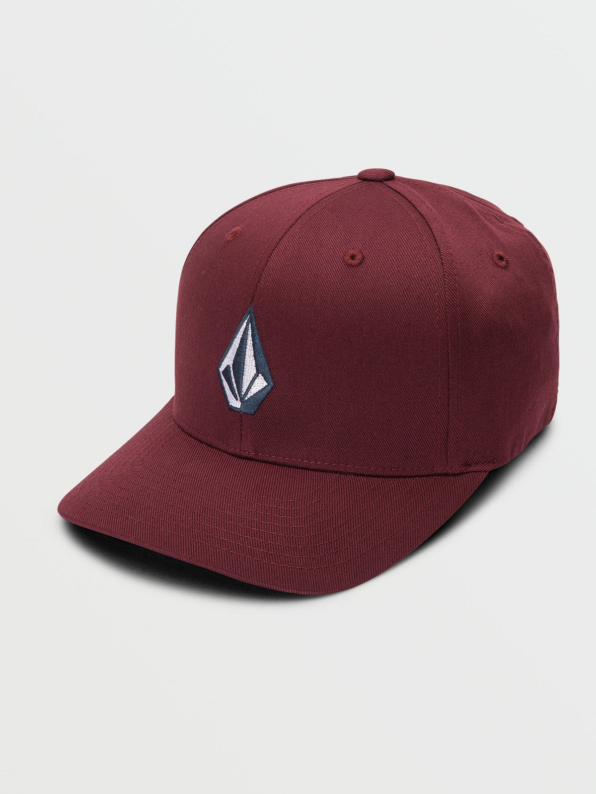 Volcom Full Stone Flexfit¬Æ Men's Hat Bordeaux Brown