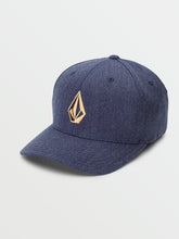 Volcom Full Stone Heather FleXFit Men's Flexfit Hat Navy Heather