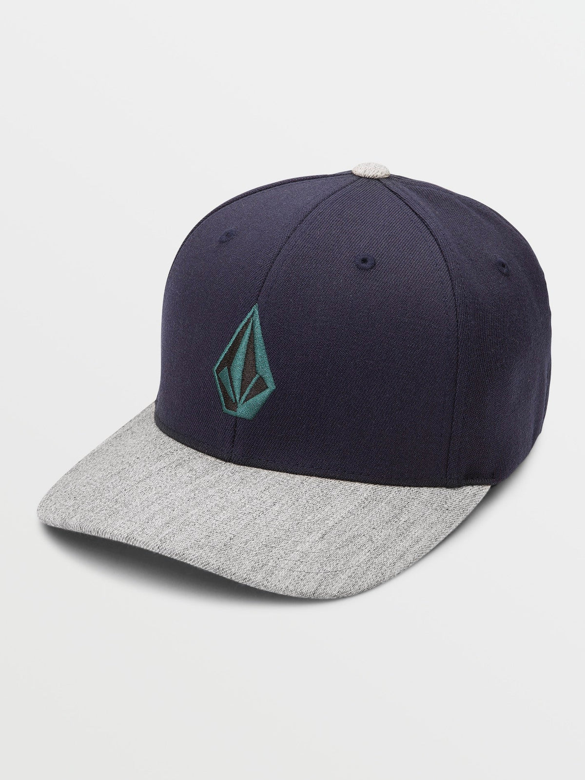 Volcom Full Stone Heather FleXFit Men's Flexfit Hat Ranger Green