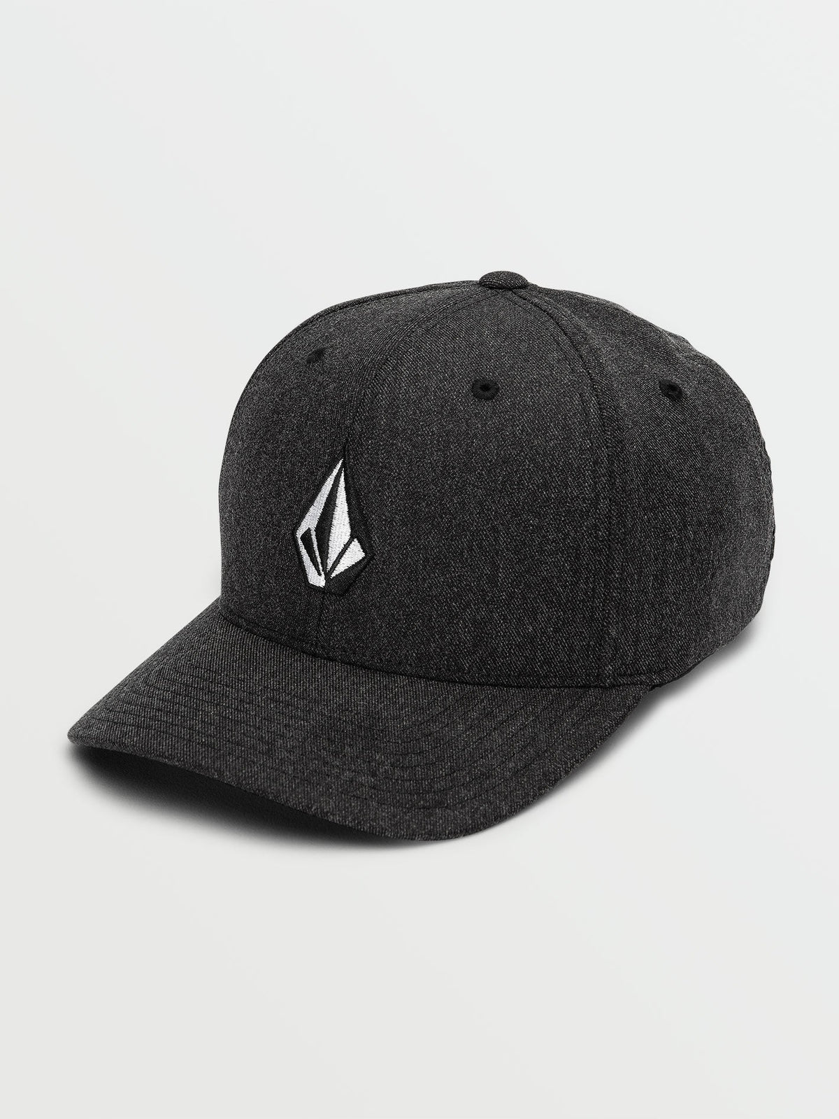 Volcom Full Stone Heather XFit Men's Flexfit Hat Charcoal Heather