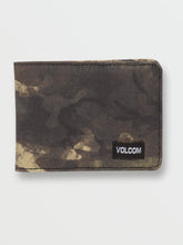 Volcom Post Bifold Men's Wallet Covert Green