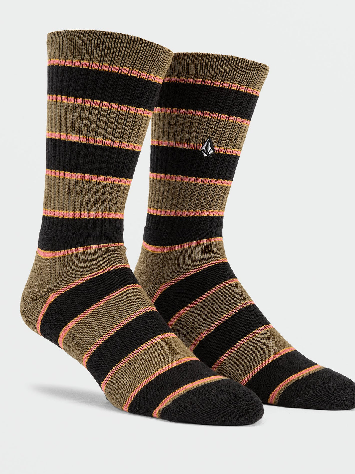 Volcom Stoney Stripes Men's Socks Old Mill