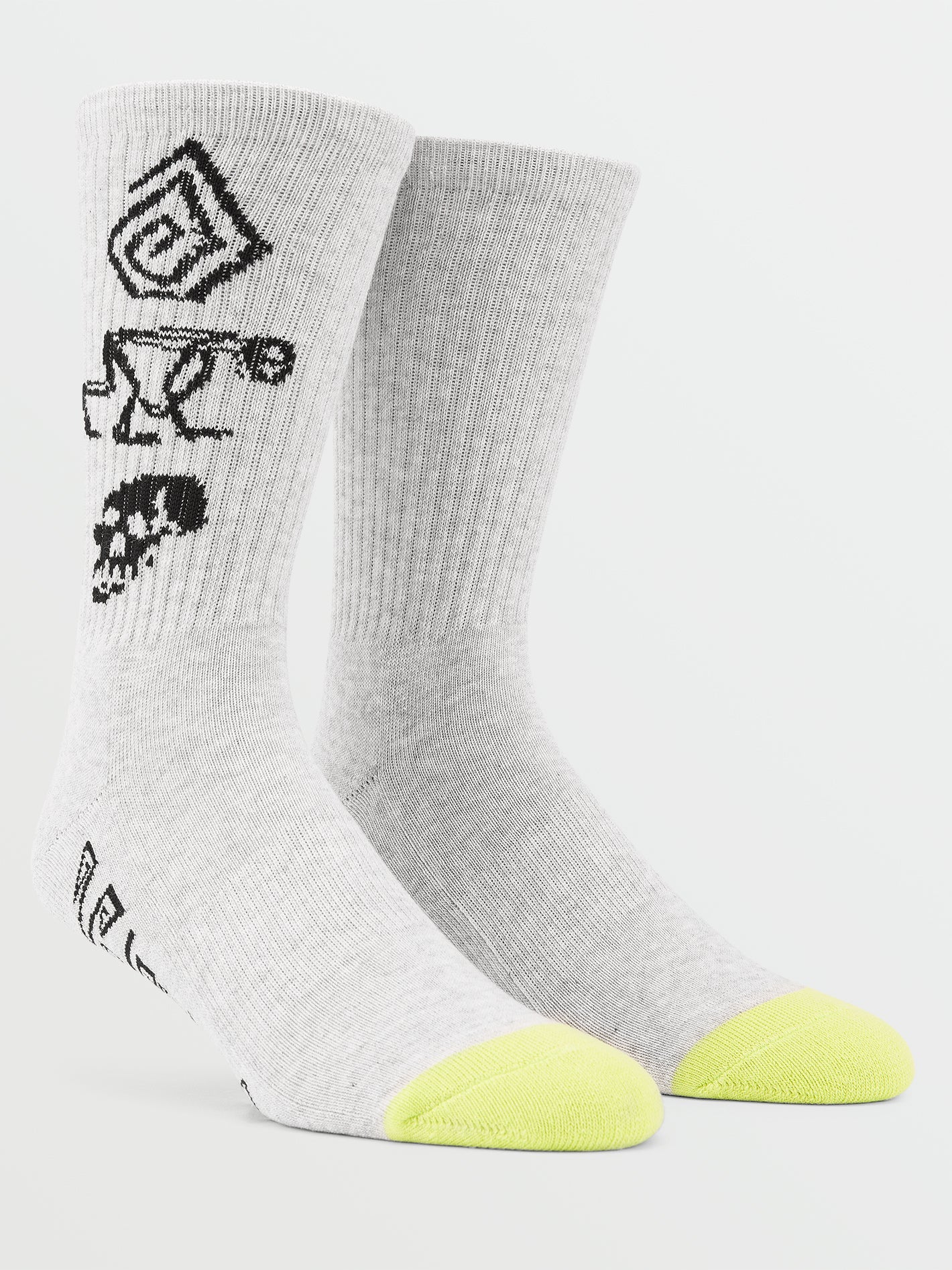 Volcom Skate Vitals Simon Bannerot Men's Sock Charcoal Heather