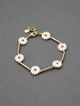 Lucky Brand Daisy Chain Bracelet Gold