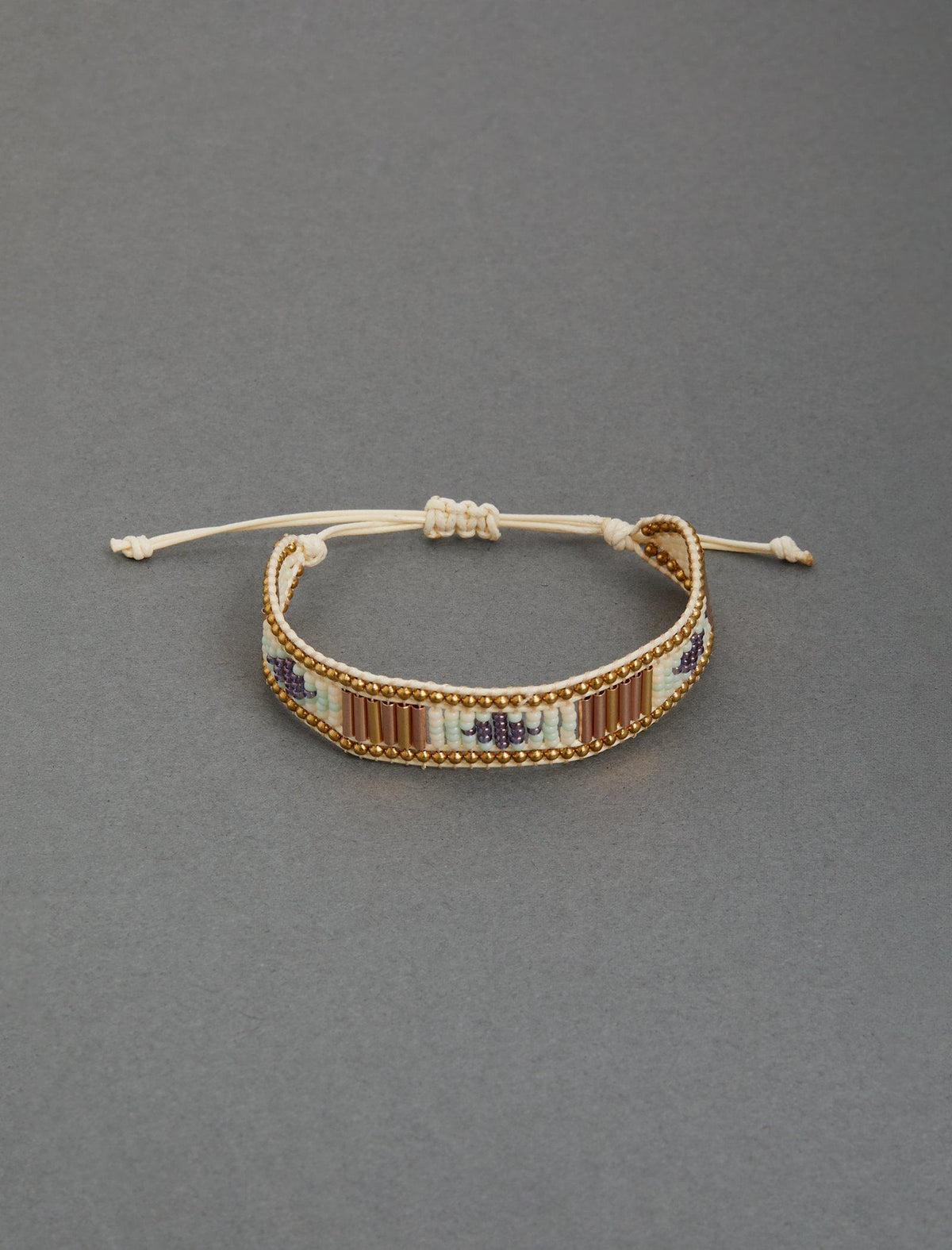 Lucky Brand Delicate Beaded Wrap Bracelet - Women's Ladies Accessories Jewelry Bracelets Gold