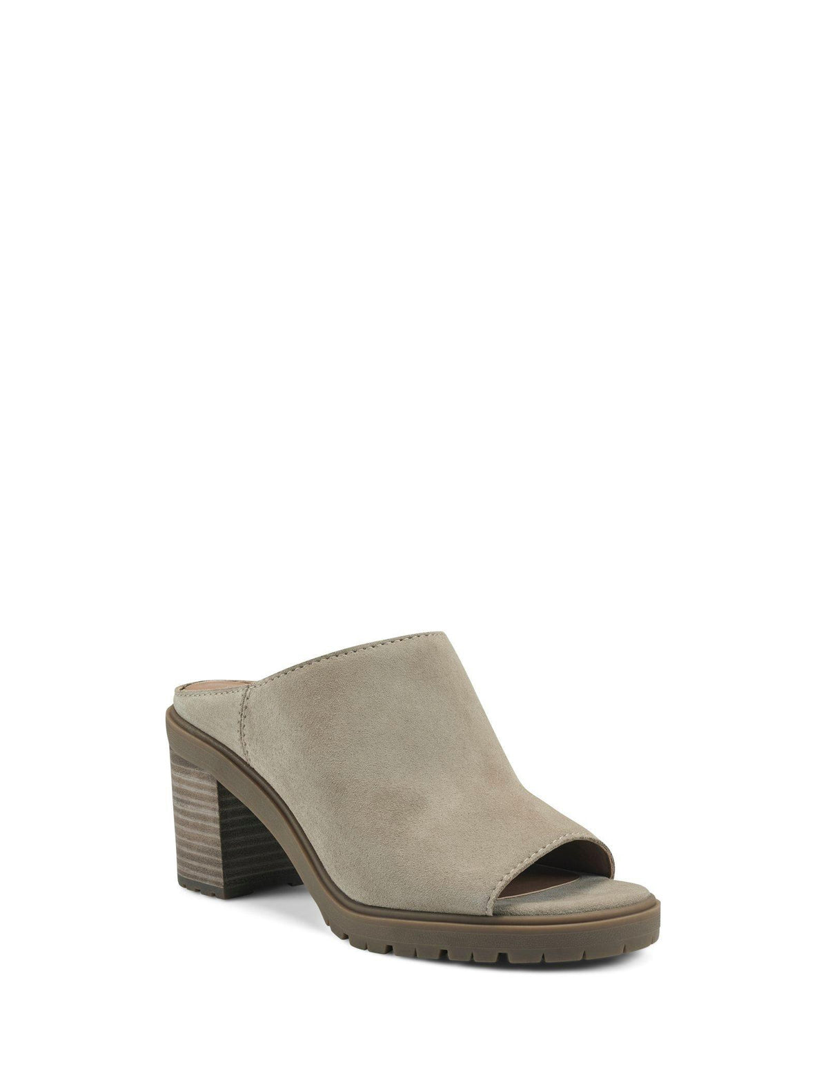 Lucky Brand Dalliey Chunky Mule Open Brown/Rust