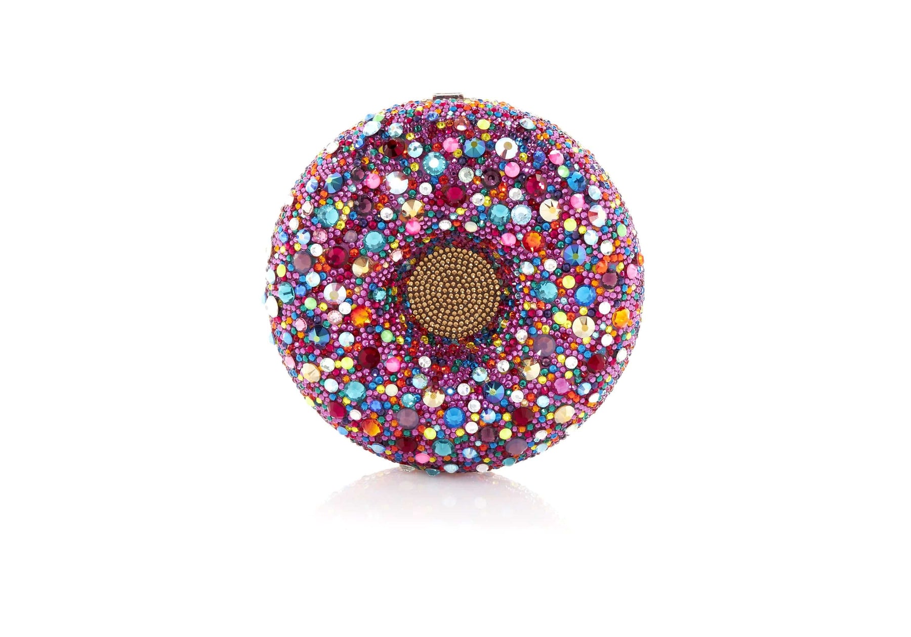 Judith Leiber Couture Judith Leiber Confetti Donut Clutch Multi