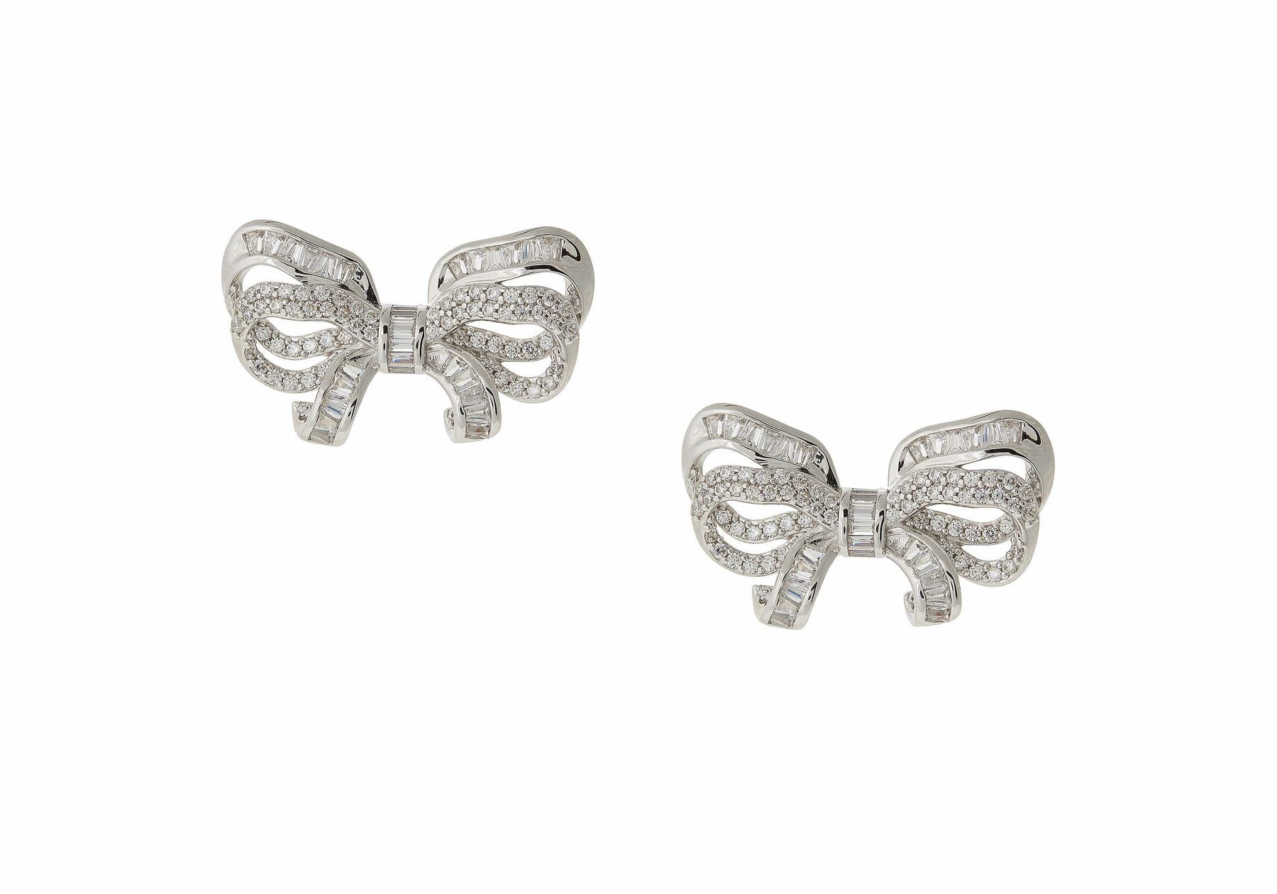 Judith Leiber Couture Bow Earrings