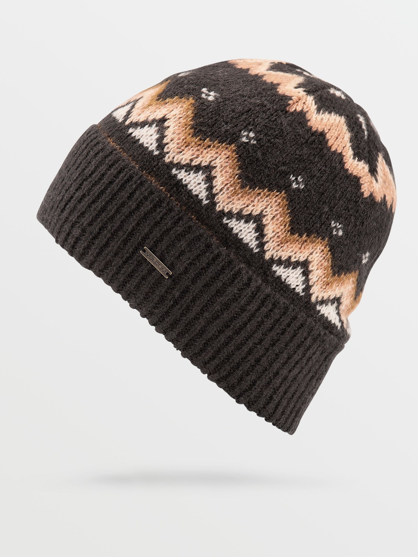 Volcom Not Fairisle Women's Beanie Vintage Black