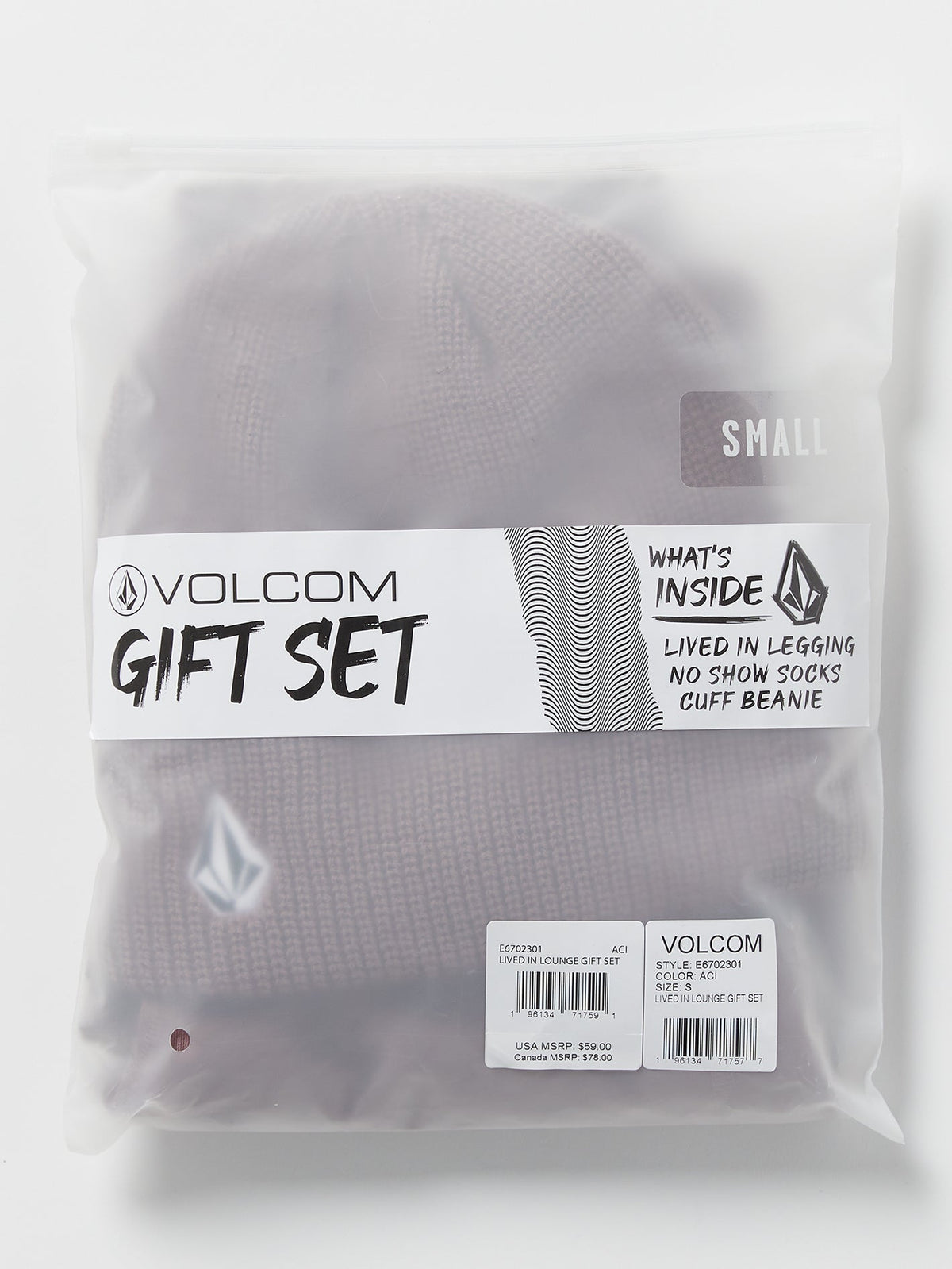 Volcom Lived In Lounge Gift Set Acai