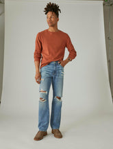 Lucky Brand Easy Rider Bootcut Hemp Jean Runway Mega Dest