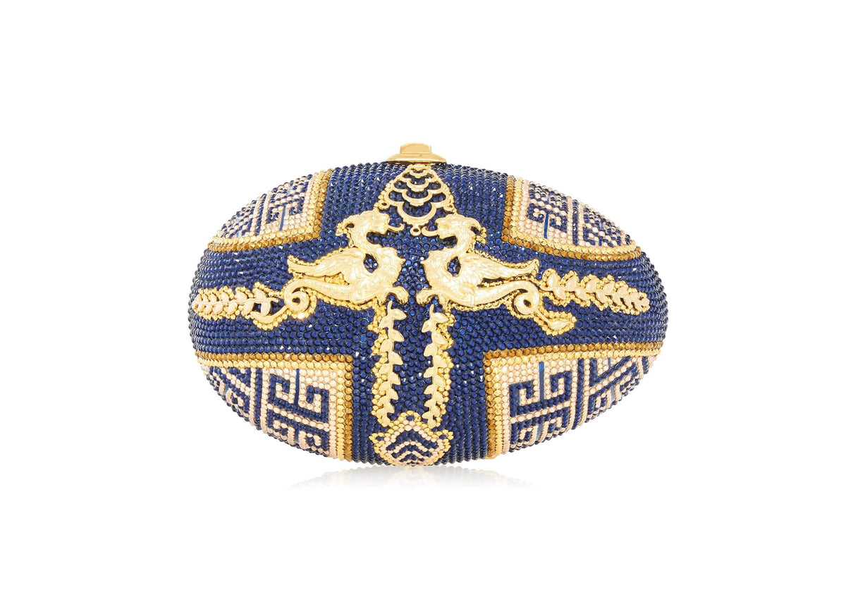 Judith Leiber Couture Dragon's Egg Dragon Realm Navy