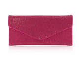 Judith Leiber Couture Judith Leiber Envelope  Crystal Clutch Fuchsia