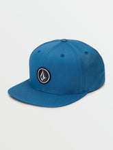 Volcom Quarter Twill Boys Hat (Age 8-14) Indigo Ridge