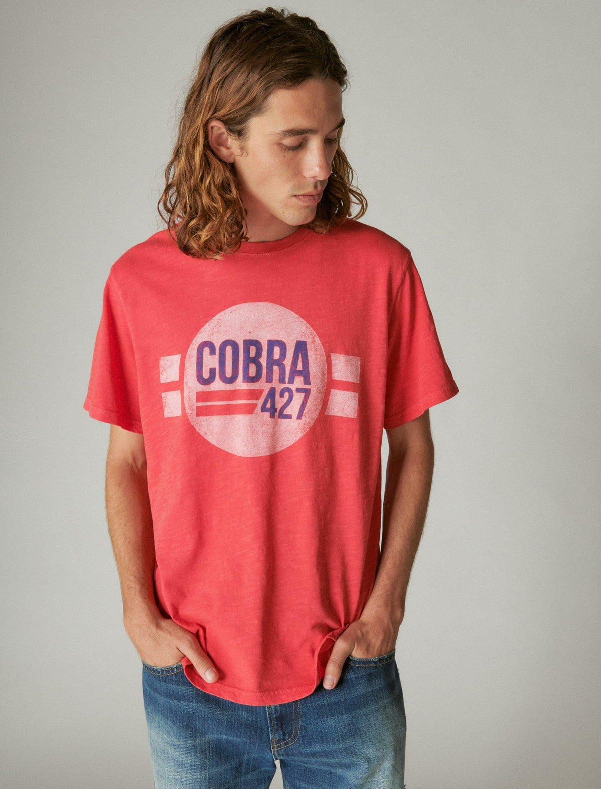 Lucky Brand Ford Cobra Tee Tomato Puree