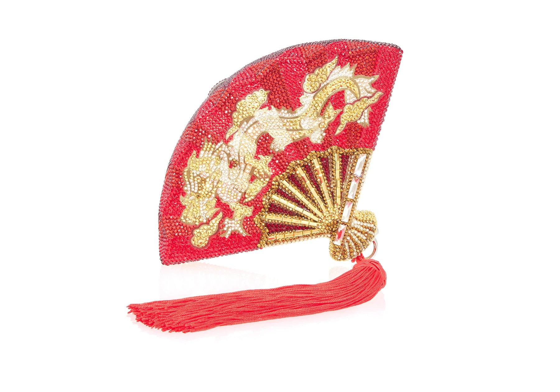 Judith Leiber Couture Dragon's Intrepid Fan