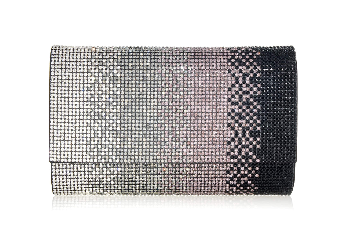 Judith Leiber Couture Gray Gradient Fizzoni