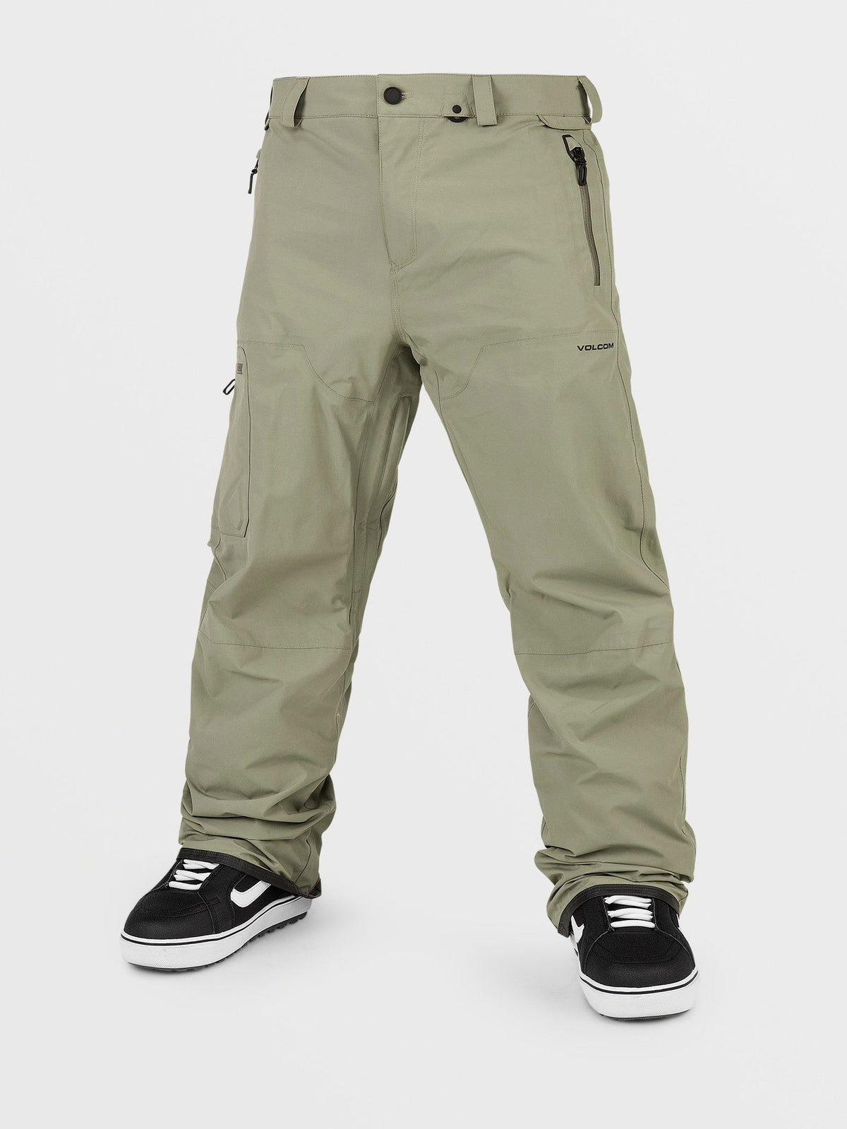 Volcom L Gore-Tex Men's Snowboarding & Ski Pants Light Military