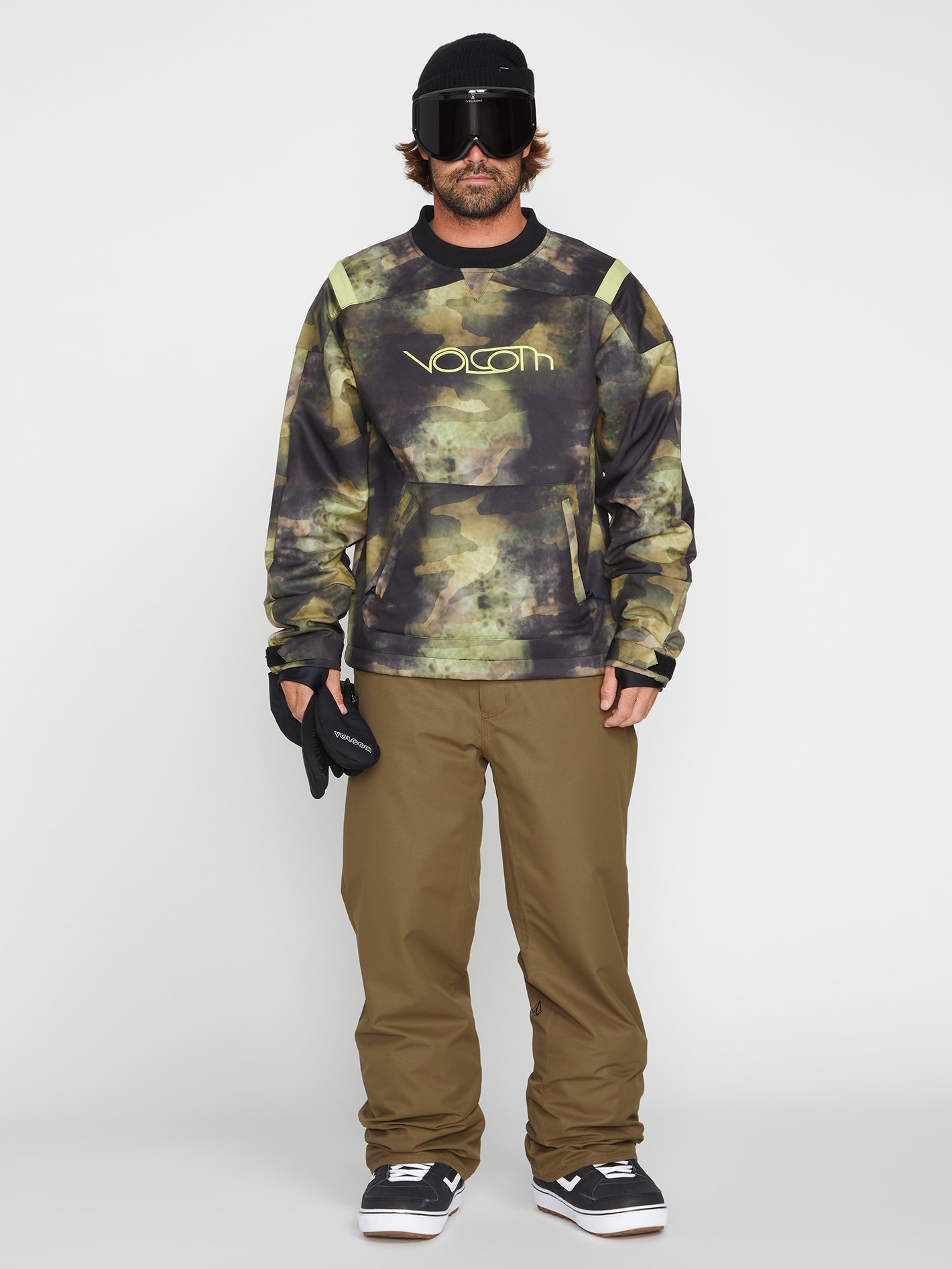 Volcom All I Got Pullover Crew Camouflage