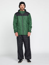 Volcom Utility Puff Men's Snowboarding & Ski Jacket Military