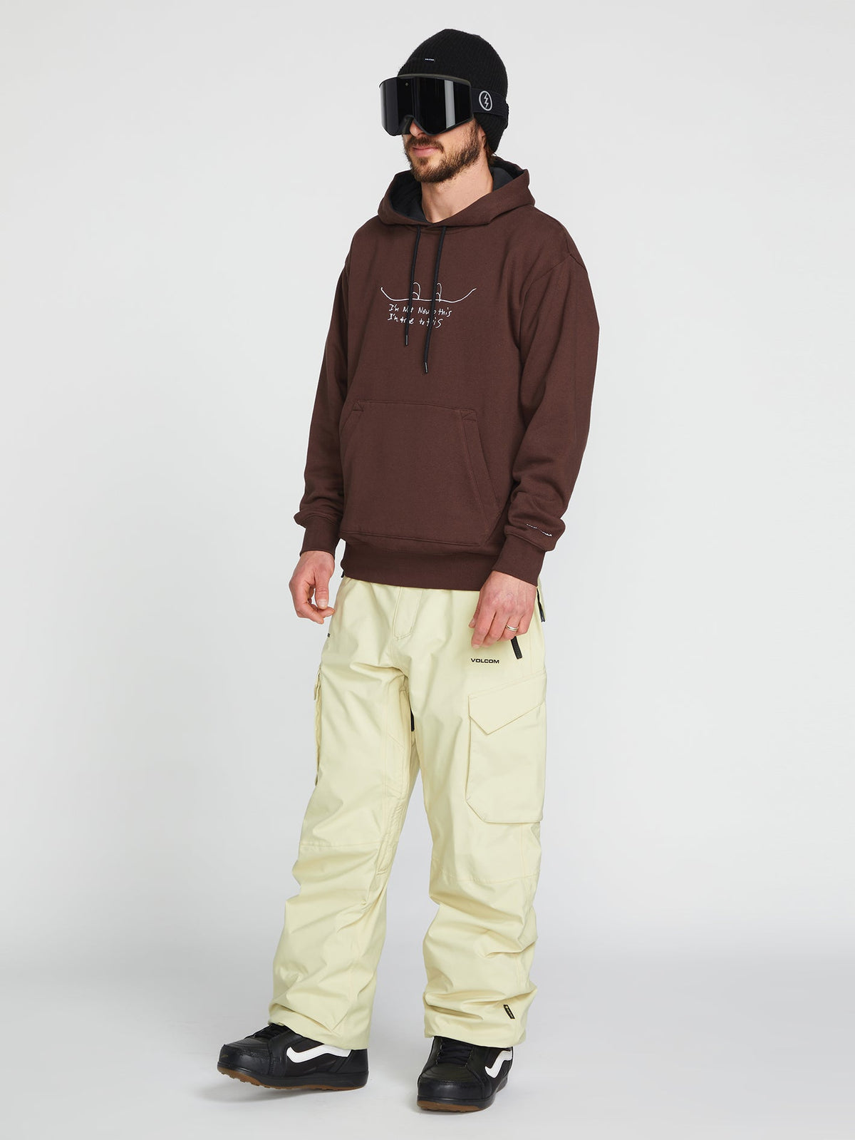 Volcom D.I. Fleece Pullover Brown