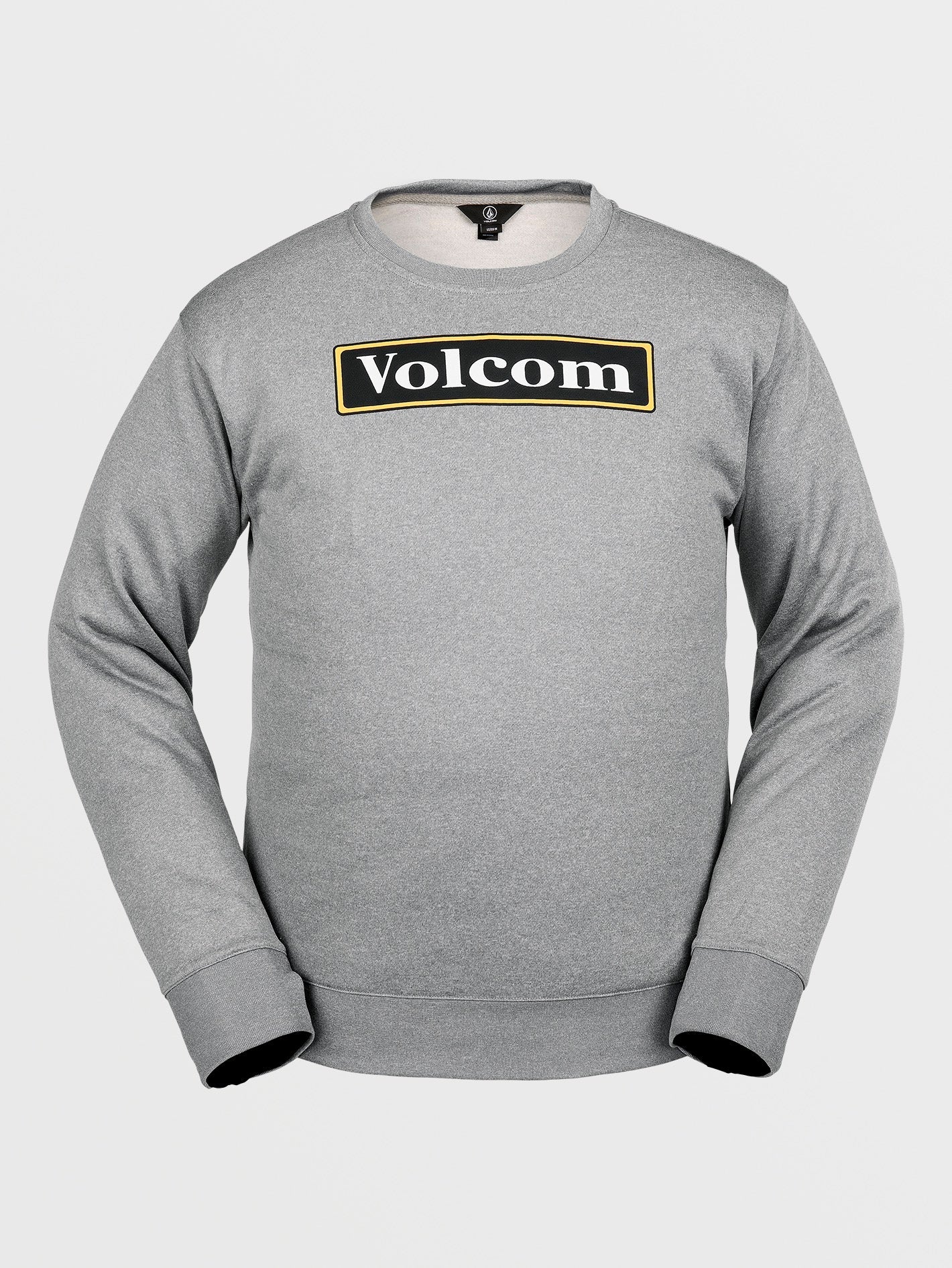 Volcom Core Hydro Crew Pullover Heather Grey