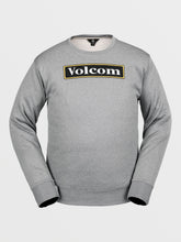 Volcom Core Hydro Crew Pullover Heather Grey