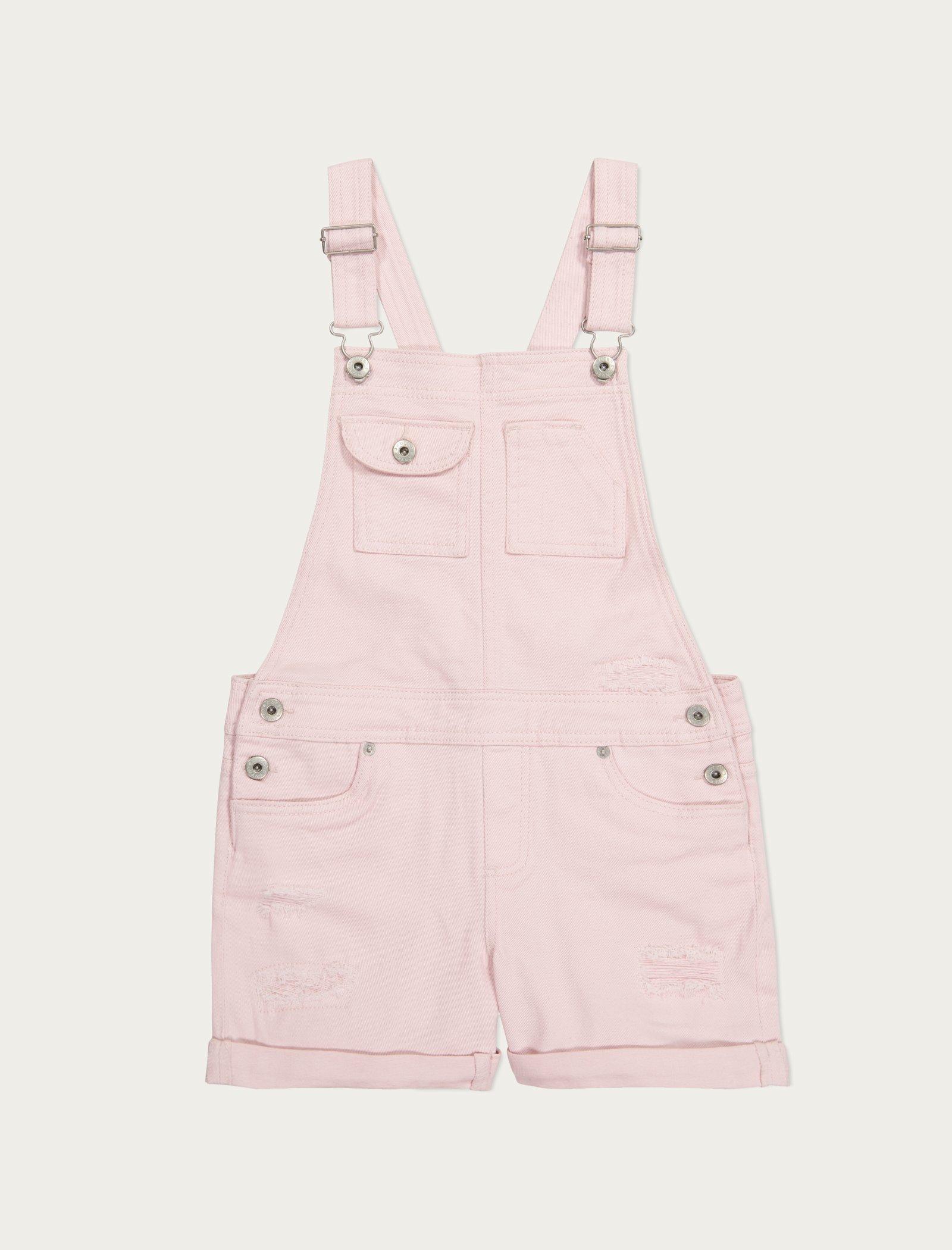 Lucky Brand Girls Kesha Romper Light Pink