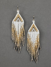 Lucky Brand Sead Bead Statement Earring Gold