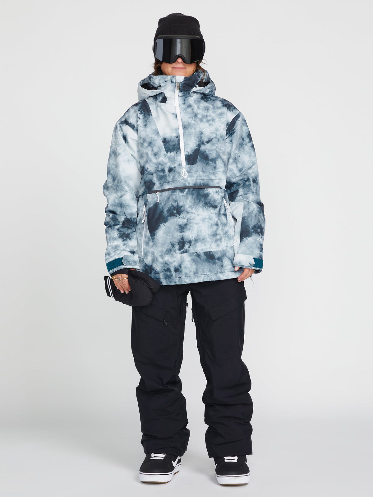 Volcom Fern Insulated Gore-Tex Pullover Storm Tie-dye