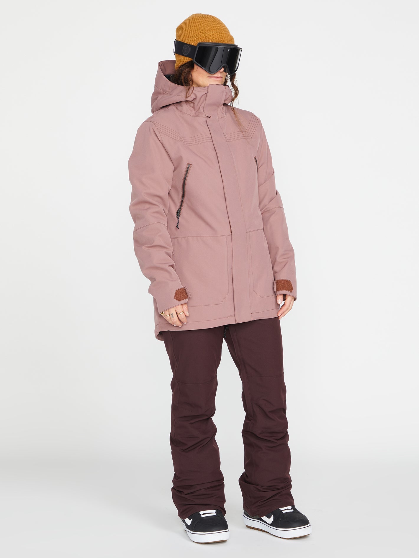 Volcom Shadow Insulated Women's Snowboarding & Ski Jacket Rosewood