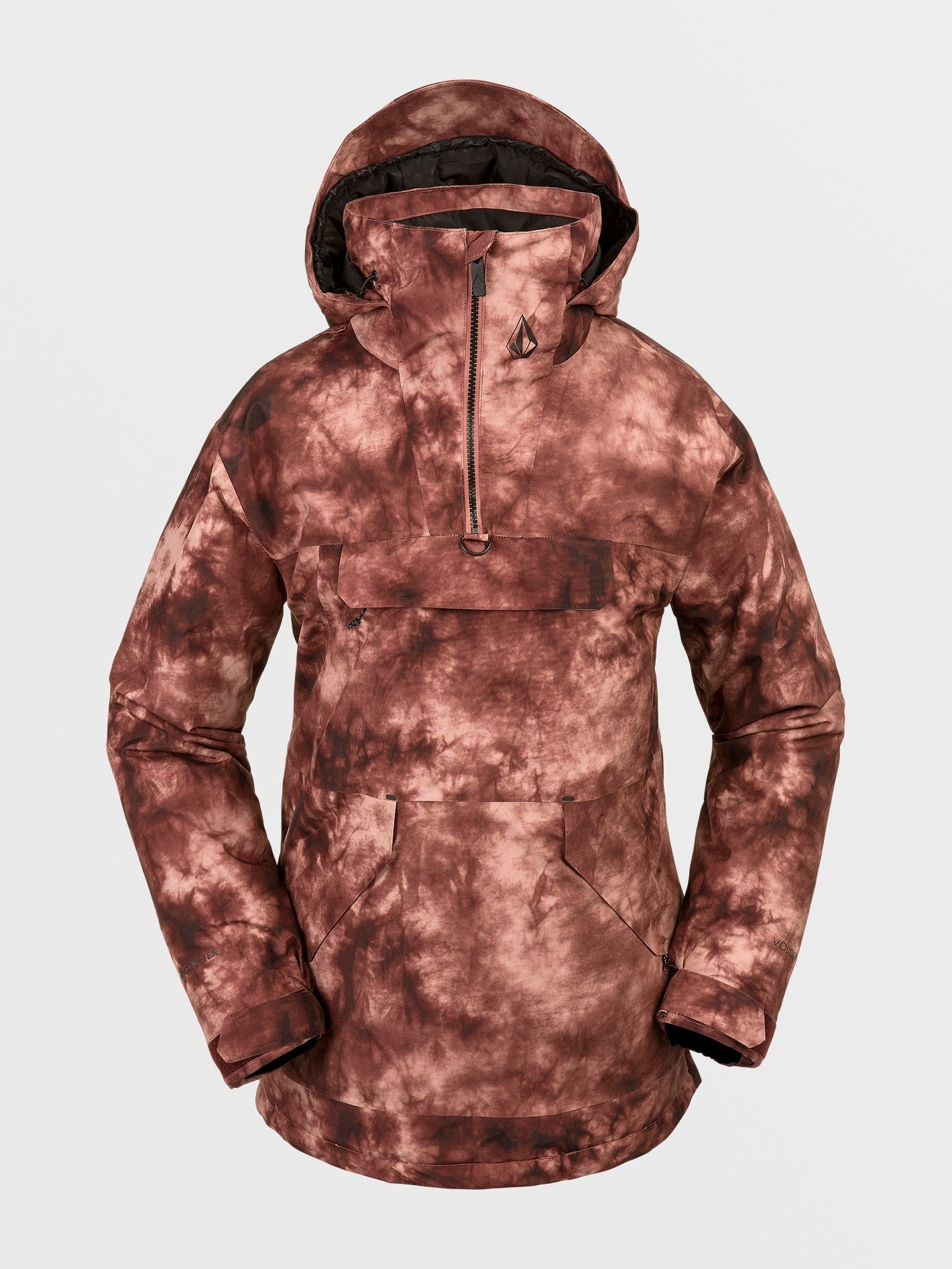 Volcom Fern Insulated Gore Pullover Pink Salt Wash