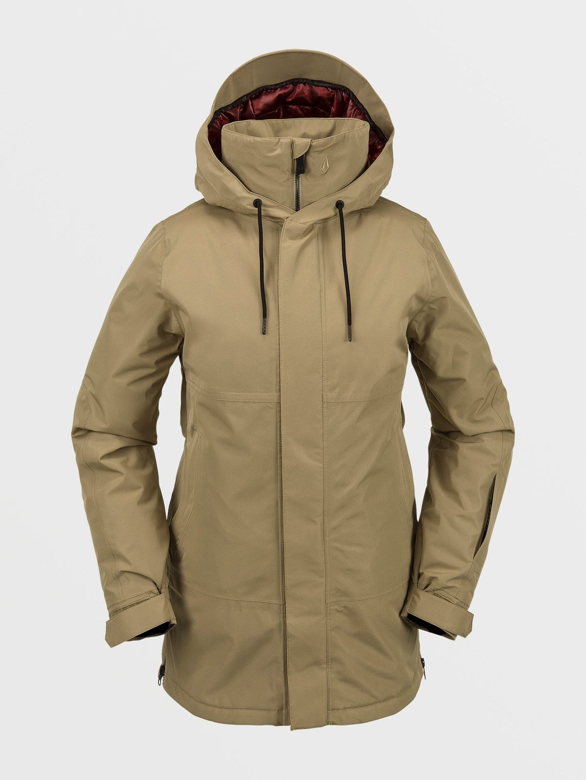 Volcom Paxson 2L Tds Inf Parka Dark Khaki