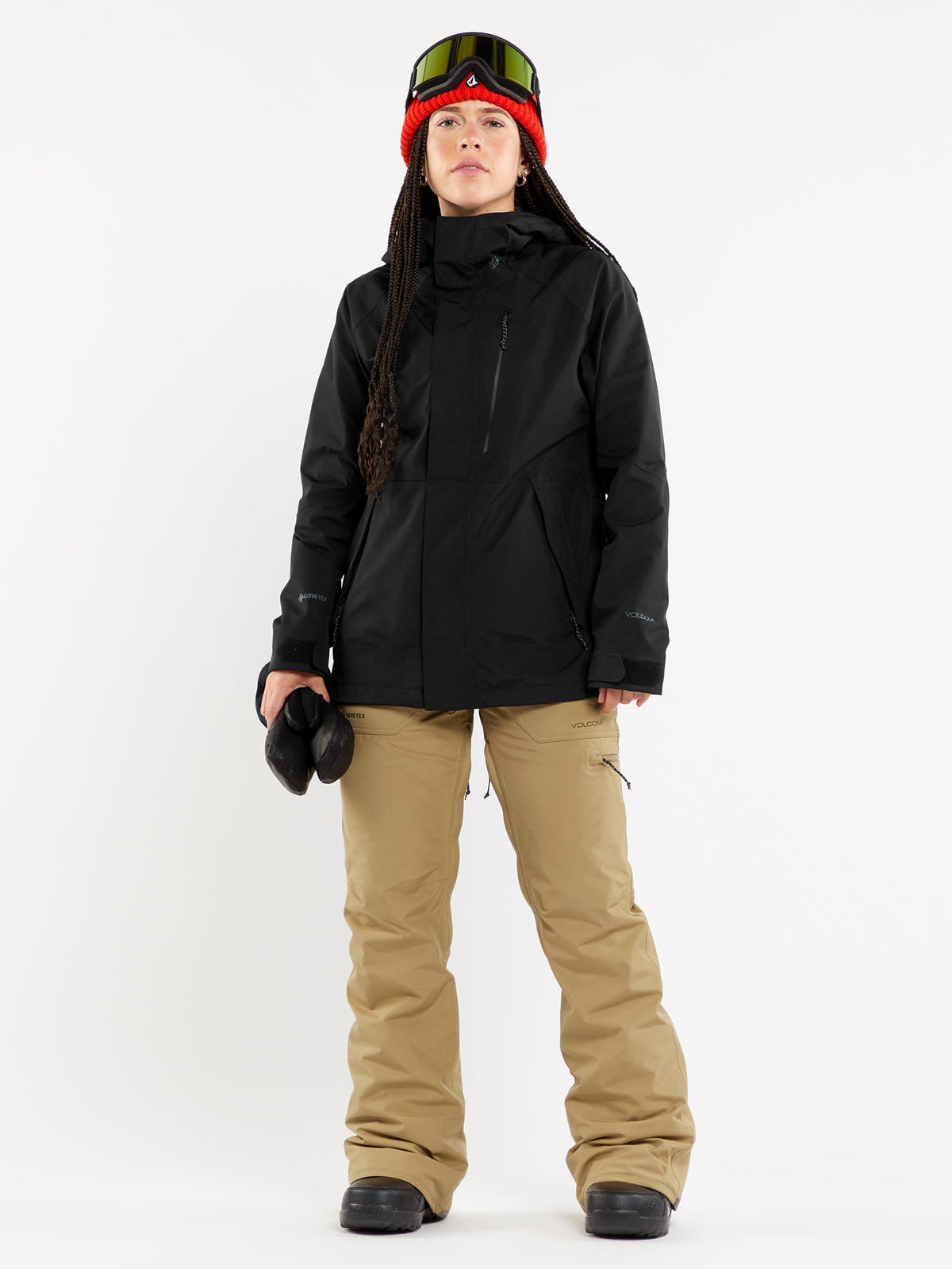 Volcom V.Co Aris Gore-Tex Women's Snowboarding & Ski Jacket Black