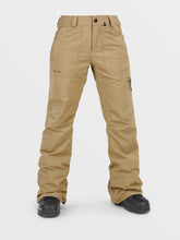 Volcom Knox Ins Gore-Tex Women's Snowboarding & Ski Pants Dark Khaki