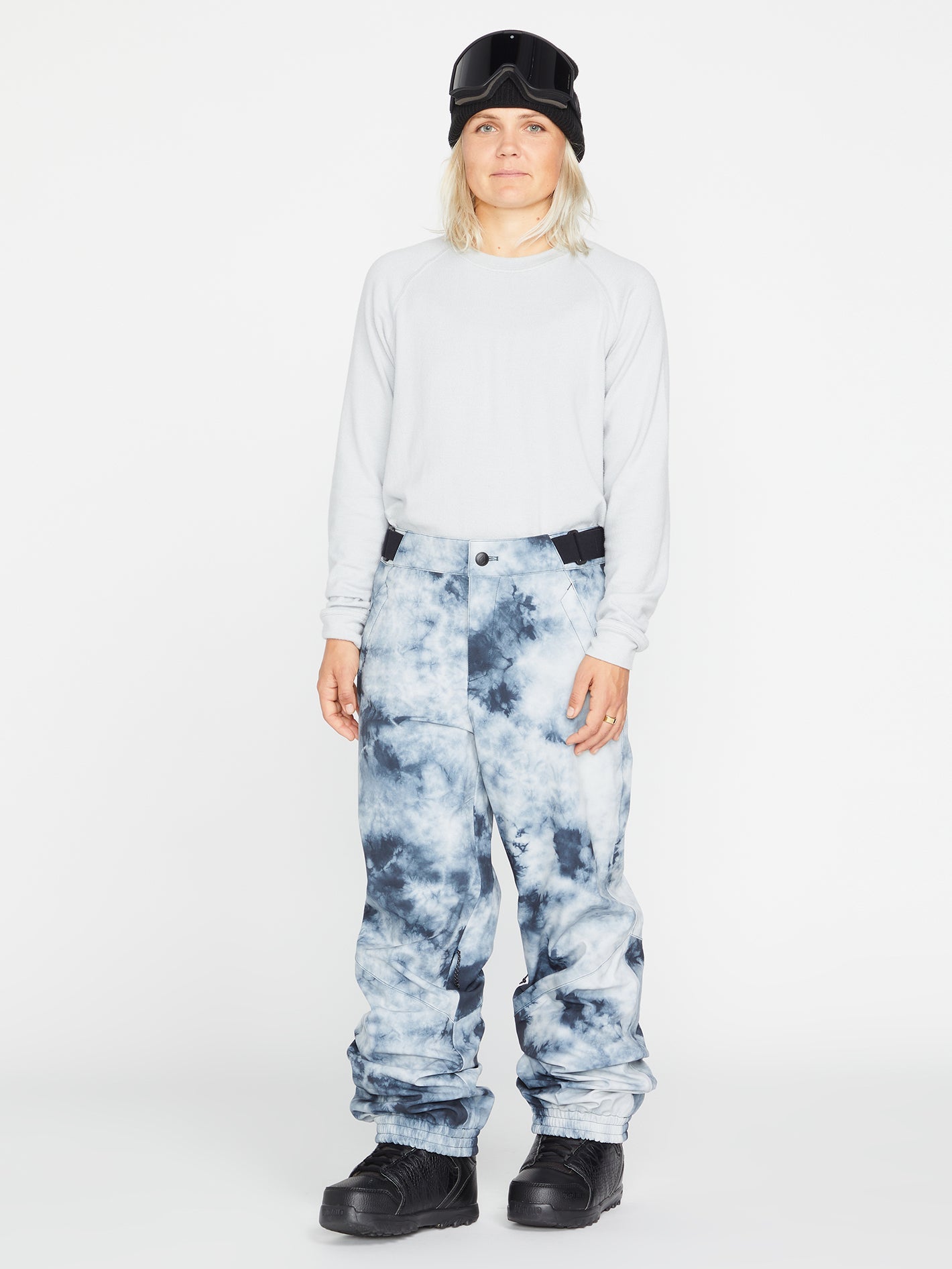 Volcom Dust Up Bonded Women's Snowboarding & Ski Pants Storm Tie-dye