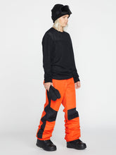 Volcom Hotlapper Women's Snowboarding & Ski Pants Orange Shock