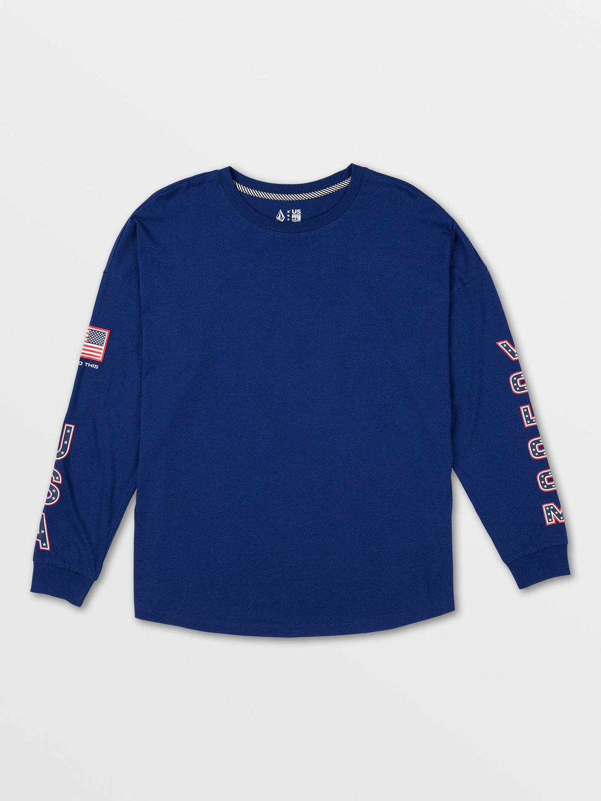 Volcom USA Long Sleeve Tee Usst Blue