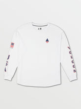 Volcom USA Long Sleeve Tee Usst White