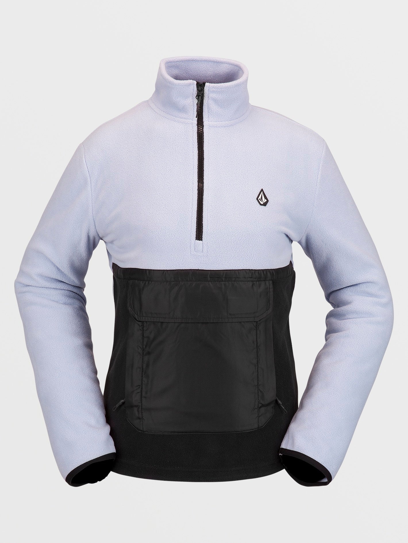 Volcom Polar Fleece 1/2 Zip Lilac Ash